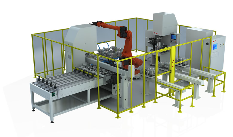 輪轂壓裝自動(dòng)線